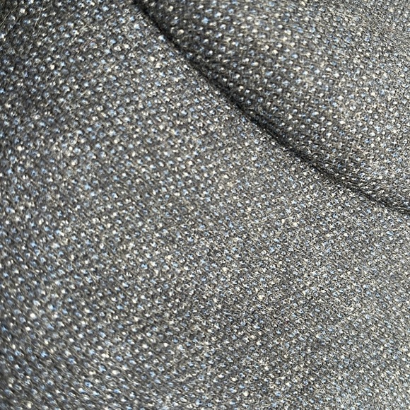 Theory NWT Zaylin Blazer Fern Virgin Wool Blue Multi 2 Button Size 00 - Picture 9 of 12